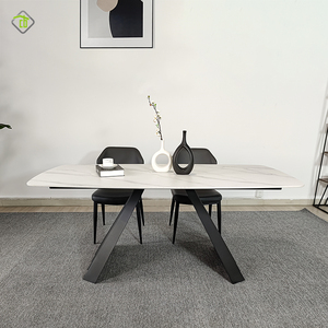 <span class=keywords><strong>Tavolo</strong></span> da pranzo di lusso Set <span class=keywords><strong>6</strong></span> <span class=keywords><strong>posti</strong></span> per la sala da pranzo mobili in stile moderno tavoli da pranzo con sedie - Product Image 3