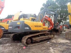 Excavatrice sur chenilles Volvo EC290BLC, moteur Cummins, hydraulique Kawasaki, 29 tonnes, avec godet de terrassement, équipement lourd d'occasion - Product Image 3
