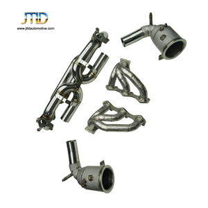 JTLD Desempenho Natural Cor Titanium Sistema De Escape Valvetronic Catback para Porsche 992 Carrera Modificado para GT3 RS 2024 - Product Image 3