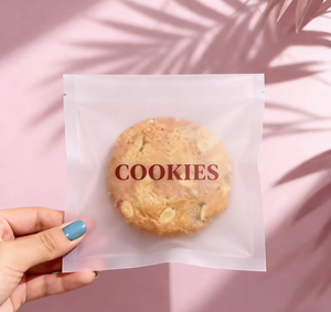 Bolsas de Embalaje Personalizadas para Galletas, Dulces y Alimentos, de Plástico Transparente Esmerilado, Termosellables, con su Logotipo - Product Image 2