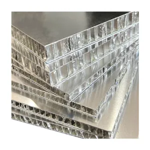 Material de construcción para la venta tablero alucore avión 4x8 compuesto 20mm panel de polipropileno de aluminio núcleo de panal de plástico