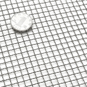 Chất Lượng Cao 304 316 Thép Không Gỉ Crimped Dệt Dây Lưới 0.75 Inch Mở Lỗ Vuông Hà Lan Dệt Dây Lưới - Product Image 4