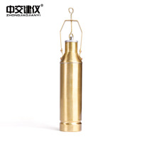 Échantillonneur d'huile en cuivre 500ML |   Échantillonneur de fond de canette robuste et lesté en acier inoxydable, direct usine (Ventes)