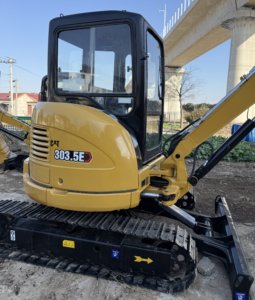 Excavadora Usada en Buen Estado, Marca Cat, Modelo 303.5E 306E2 305E, Mini Excavadora de 3.5 Toneladas, de Segunda Mano, con Bajo Precio, Certificación EPA y CE - Product Image 5