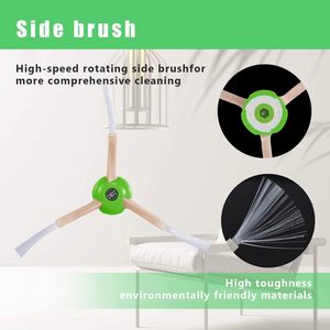 Cepillo de Rodillo de Goma y <span class=keywords><strong>Filtro</strong></span> de Repuesto para Aspiradoras Robóticas iRobot <span class=keywords><strong>Roomba</strong></span> Series I7, I7+, <span class=keywords><strong>I3</strong></span>, <span class=keywords><strong>I3</strong></span>+, I4, I4+, I6, I6+, I8, I8+, J7 y E - Piezas de Repuesto - Product Image 2