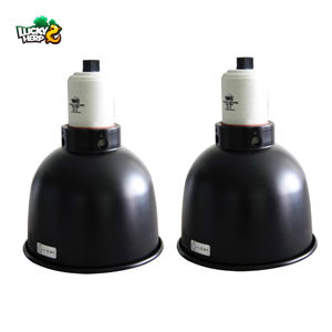 Reptilien leuchte Dome 5,5 Zoll optische Reflexions abdeckung UVB Reptilien lampen schirm für Reptilien glas Terrarium - Product Image 2