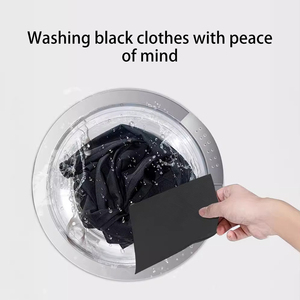 Écologique Empêche la décoloration <span class=keywords><strong>de</strong></span> l'ancienne feuille <span class=keywords><strong>de</strong></span> blanchisserie <span class=keywords><strong>de</strong></span> couleur non tissée Feuille noire <span class=keywords><strong>de</strong></span> blanchisserie noire - Product Image 4