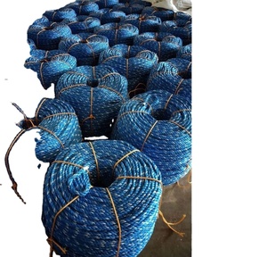 เชือกไนลอนสำหรับตกปลาทูน่า ลดราคาพิเศษ เชือก PE แบบเกลียว สีน้ำเงินผสมขาว ขายส่ง เชือก PE แท้ 100% ยูเซ็น 3/4 เส้น - Product Image 2