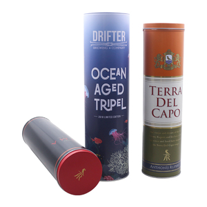 Recyclebare Hoge Ronde Blikken Flessenset Voor <span class=keywords><strong>Alcohol</strong></span> Sterke Verpakking Reliëf Logo Voor Wijn & Ambachtelijke Gebruik Blikken Containers - Product Image 2