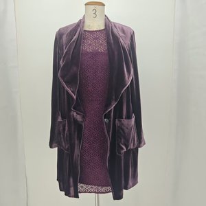 ALBB015 Veste en velours de soie pour femmes - Product Image 1