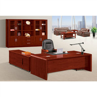 Design de table de bureau, table présidentielle, table de directeur général, mobilier de bureau de direction (FOHK-2855)