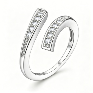 Fine Jewelry IGI Certified <b>Crystal</b> Full Eternity <b>Ring</b> DEF VS VVS 18K Gold Engagement Band - Product Image 2
