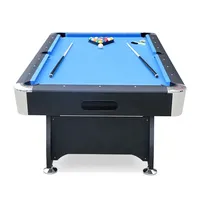 Table de billard multifonction 3-en-1 en bois de 8 pieds, table de billard, table de ping-pong et table à manger combinées, vente en gros