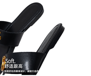 Chaussures pour femmes en cuir véritable - Tige en cuir de vachette souple antidérapante, confortables, respirantes, mode urbaine printemps/automne - Product Image 6