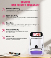 Imprimante à Ongles Facile à Utiliser Impression DIY de Motifs pour Ongles Machine 3D Numérique de Manucure Dessin Photo pour le Nail Art en Vente
