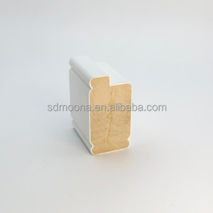 Componenti <span class=keywords><strong>per</strong></span> persiane a battente con doppio bordo e montanti quadrati, in tiglio e paulonia, pre-verniciati, <span class=keywords><strong>per</strong></span> esterni, cucina, moderni, da esterno - Product Image 1