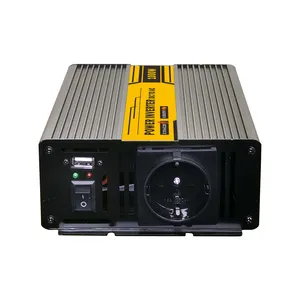 Onduleur d'alimentation à onde sinusoïdale modifiée, 1000W, DC 24V à AC 220V
