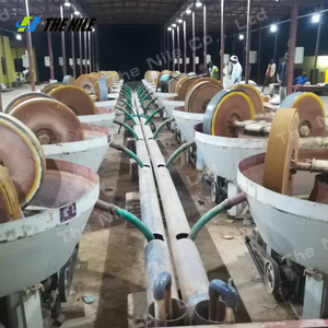 Lunga durata della padella bagnata mulino a rulli bagnato Pan mulino in miniera - Product Image 1