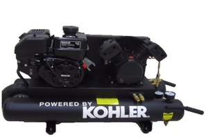 30 Gallon Động Cơ Xăng Driven Reciprocating Truck Giường Máy Nén Khí - Product Image 2