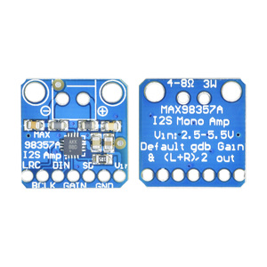 MAX98357 I2S Class D Mono Amplifier 3W Amplifier Breakout Interface DAC Decoder <strong>Module</strong> Audio <strong>Board</strong> <strong>Module</strong> For <strong>Raspberry</strong> <strong>Pi</strong> ESP32 - Product Image 4