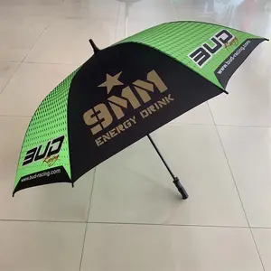 OEM promotion printed customized straight rain umbrella