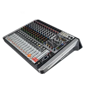 12 canali amplificatore DJ Mixer Controller senza fili microfono tutto in uno macchina blueteth musica Audio schede Audio Mixer