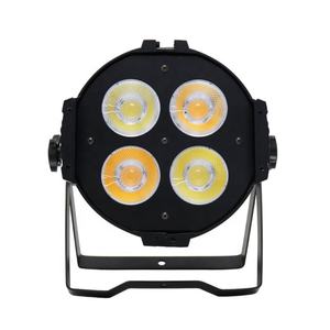 Iluminación de Escenario, 4 Piezas, Luz Par COB de 50w, Control DMX512, Luz Par COB LED Blanca Cálida y Fría con Zoom - Product Image 1