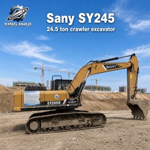 รถขุดมือสอง Sany SY245 ชั่วโมงการใช้งานต่ำ รถขุด 24 ตัน บุ้งกี๋ 1.4 ลบ.ม. รถขุดตีนตะขาบสำหรับงานหนัก เหมาะสำหรับงานเหมือง - Product Image 1