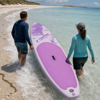 JADE pour le modèle 258 : Kit de planche de surf pliable et portable, réglable, double usage, avec pagaie et ailerons complets, capacité 400 kg