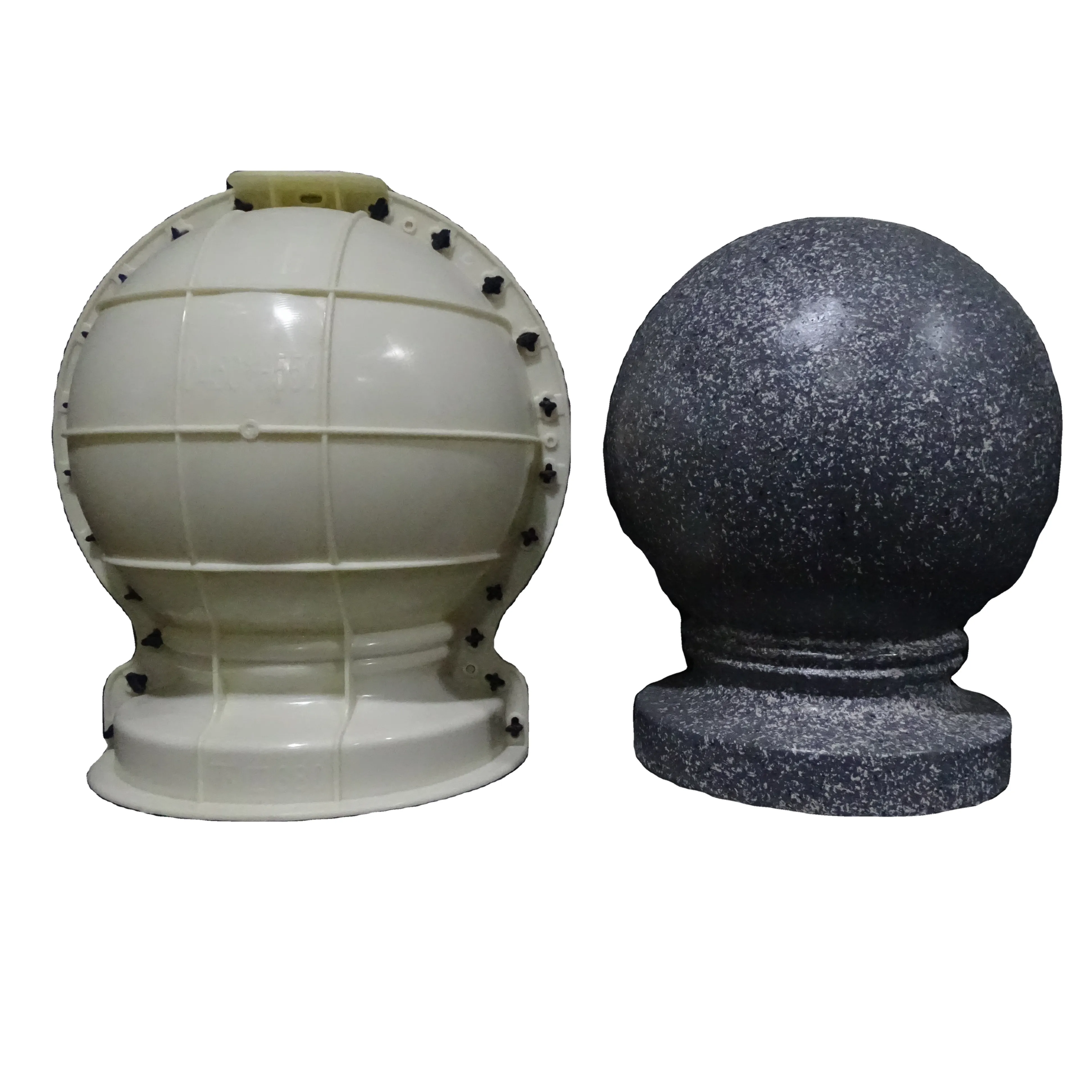 Molde de bola pré-moldado de plástico para decoração de estradas D: 55 cm Estátua de concreto