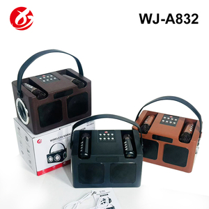 Altoparlante Karaoke Portatile Mini per Bambini con Luce RGB, Due Microfoni Wireless, Audio BT 16W, Batteria per Home Theatre e Canto all'Aperto - Product Image 2