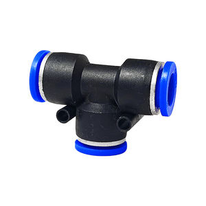Acoplador Rápido Neumático de Plástico para Manguera de Aire PU/PY/PU/PE de Paso Directo - Product Image 2
