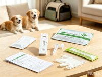 Chuangxingwell Schnelltest-Karte für Hunde-Morchelsiebeckenerkrankung (CDV-Antigen) mit Individuellem Logo für Tierkliniken und Haustier-Diagnostik