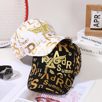 Gorra de Béisbol Estilo Coreano con Letras Bordadas en 3D, Visera Protectora contra el Sol y Rayos UV, Diseño Dulce y Moderno, Ala Ancha