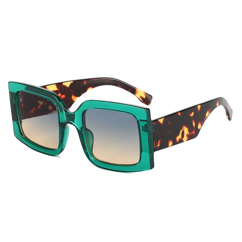 نظارات شمسية للنساء بظلال مربعة كبيرة الحجم بإطار كبير UV400 الأكثر مبيعًا