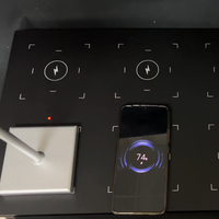 Lampes de table LED sans fil de qualité commerciale, lot de 48, avec 3 stations de charge multi-ports pour projets hôteliers, restaurants et services d'accueil
