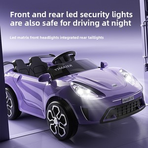 Nuevo Modelo de Auto Eléctrico <span class=keywords><strong>para</strong></span> Niños de 1 a 3 Años, con Control Remoto, Cuatro Ruedas, Batería Recargable, <span class=keywords><strong>para</strong></span> Niños y Niñas - Product Image 4