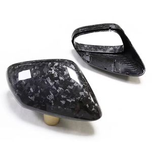 Cubierta de espejo lateral de fibra de carbono seco para Porsche 911 992 <span class=keywords><strong>Tycan</strong></span> divisor lateral de espejo forjado en seco - Product Image 3