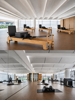 Machine de Pilates Reformer Portable en Bois de Chêne OEM ODM, Équipement de Santé Professionnel Réglable pour Studio Commercial et Salle de Sport à Domicile