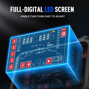 Máy hàn đa năng ANDELI miễn phí vận chuyển MCT 110V 220V LED MCT-520LED MIG CUT 25MM MAX MMA TIG COLD hàn nhôm - Product Image 3