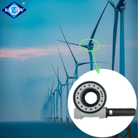 Luoyang JW persediaan Harga terbaik 7 ''Slew Drive VE7 VH7 untuk Solar Tracker dengan 12V/24V DC Motor