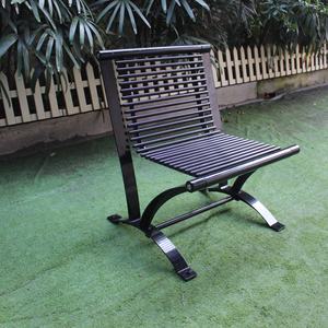 Коммерческие устойчивые к ржавчине 6 футов Длинные наружные металлические стальные трубы садовые сиденья со спинкой внешние скамейки для мебели - Product Image 4