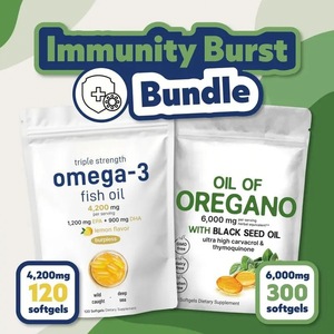 Capsules d'huile de poisson oméga-3 pour adultes personnalisées, antioxydant, soutien de l'immunité, fonction cérébrale, réduction des lipides sanguins, naturel, en vrac - Product Image 6