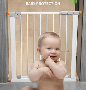 Barrière de sécurité double porte pour <span class=keywords><strong>escalier</strong></span>, en treillis de protection pour enfants, pour bibliothèque et animaux de compagnie, vente en gros - Product Image 2