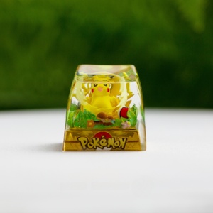 Resina Impresa en 3D para Teclado Mecánico con Tecla Artesanal de Pikachu de Pokémon, Mecanizado CNC - Product Image 6