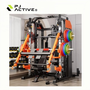 PINJIAN Wholesale Factory Price Smith <strong>Machine</strong> Multi <strong>Functional</strong> Station Squat Rack Gym Smith <strong>Machine</strong> for Home Gym - Product Image 3