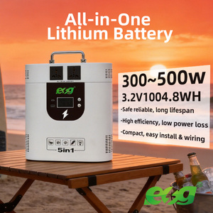 Station d'alimentation portable ESG 300W 500W 1000W 1000WH 2000WH avec port Type C pour les situations d'urgence, le camping et la maison - Product Image 1