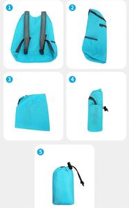 Personalized Logo Outdoor Skin Pack <b>Backpack</b> Lightweight <b>Foldable</b> with Pouch Suitable for Sports Travel and Gifts - Product Image 2