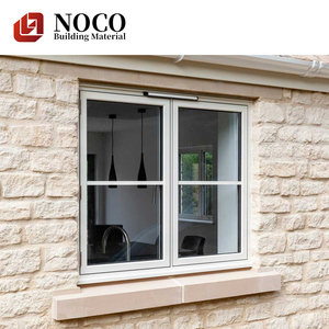 Noco cách âm casement bay phổ biến đôi kính cửa sổ nhôm nhôm cửa sổ pháp hiện đại Swing Bắc Mỹ thị trường - Product Image 3