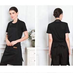 Delantal de cocina Unisex, multicolor, con bolsillos, para <span class=keywords><strong>Chef</strong></span> - Product Image 4